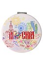 Зеркало мягкое "Москва схема" (7см) (320-19-D3)