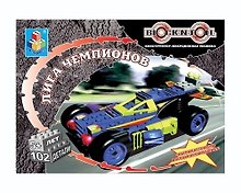 Конструктор-инерц. машина Block-n-Roll Лига чемпионов (Т51045) (102 дет.)