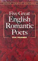 Five Great English Romantic Poets. Poems by Byron, Coleridge, Shelly, Wordsworth and Keats (5 vol), в коробке