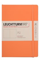Книга для записей A5, 61 лист, нелинованная "Medium", мягкая обложка, цвет Абрикос, Leuchtturm1917