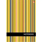 Записная книжка, Эксмо А5 (145*210) 80л. Книги для записей Офисный стиль. Полоски твердая обложка