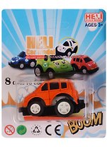 Машинка металлическая  (5012-3А) (9х4х11 см) (ассорти) (Heli Car Model) (блистер) (Junfa) (3+)