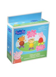 Набор для творчества Росмэн т.м. Peppa Pig Набор д/лепки Свинка Пеппа, Лисенок Фредди, Пони Педро