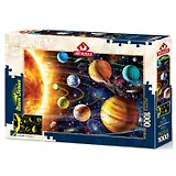 Пазл Educa 1000 деталей, неон Солнечная система