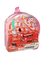 Набор игрушек Пожарные В рюкзачке (dv-136) (пласт.) (3+)