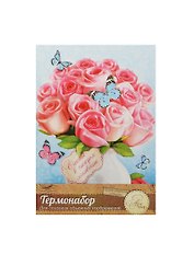 Термонабор для созд. объемной картины Розы (1018834) (21х14,6см) (упаковка)