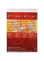 Альбом для акварели 10л "Allegretto" склейка, среднее зерно, холст, 210х300, 150г/м2, Hahnemuhle