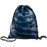 Мешок для сменной обуви "Камуфляж", синий