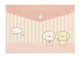 Папка-конверт А5 на кнопке "Kawaii. Щенки"