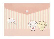 Папка -конверт «Kawaii. Щенки» А5 на кнопке