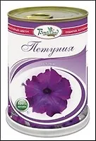 Цветок в банке Петуния (77018) (9,8х7,8)