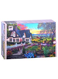 Пазл «Вид с вершины холма» 1000 элементов, Step puzzle