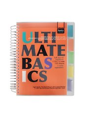 Тетрадь 150л кл. "ULTIMATE BASICS" пласт.обложка, спираль, цв.разделители, справ.мат-л, ассорти, Альт