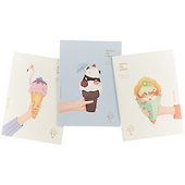 Тетрадь общая «Animal ice cream», 38 листов в линейку, В5, в ассортименте - JoyTop - 2