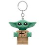 LEGO Star Wars: Брелок-фонарик для ключей Малыш Грогу Мандалорец (LGL-KE179AH)