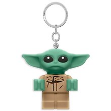 LGL-KE179AH Брелок-фонарик для ключей LEGO Star Wars - Малыш Грогу Мандалорец (The Mandalorian Grogu), возраст 6+