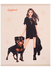 Тетрадь в клетку Listoff, "Лучшие друзья", 48 листов, в ассортименте