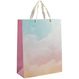 Пакет А4 32*26*10 "Облака.Basic" жен., бум.мат.ламинат