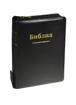Библия. Книги Священного Писания Ветхого и Нового Завета в Синодальном переводе с комментариями и приложениями