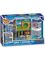 Набор Funko Bitty POP! Bitty Box Sonic the Hedgehog Sonic 2 Diorama Set+Sonic+Tails (93563)