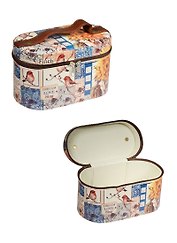 Шкатулка (21х13,5х11,5) (кожзам) (35019)