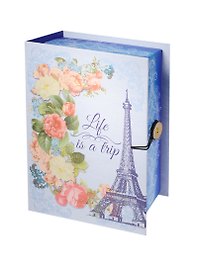 Коробка-шкатулка, Феникс презент, Апрельский Париж S 18*12*5см 42358