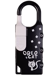 Замочек кодовый Oreo cat 15*7см (металл) 12-22716-JH20-3-6