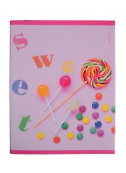 Тетрадь в клетку Unnika, Sweets, 96 листов, в ассортименте