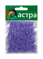 01 Бисер Астра (146 сине-сиреневый/жемчужный) (675288) (11/0) (20гр.) (стекло) (упаковка)