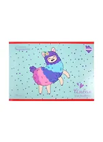 Альбом для рисования Unnika, "Веселая альпака", А4, 20 листов, на скрепке