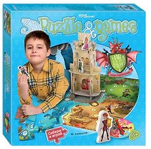 Настольная игра «Замок драконов», Step puzzle