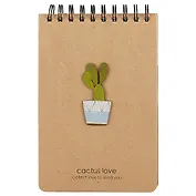 Блокнот «Кактус», 14 х 20.5 см