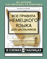 Все правила немецкого языка для школьников в схемах и таблицах. 5-9 классы