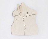Игрушка, Развивающая игрушка: Пазл-раскраска Хижина IG0109