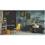 Планинг недат. 64л "Стильный лофт" настольный, 7БЦ, мат.лам, покрытие Soft Touch, офсет