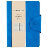 Записная книжка «Snap book. No 4» А6, 80 листов в линейку, экокожа, Listoff - 0