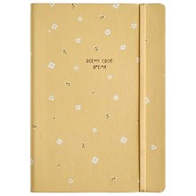 Ежедневник дат. 2027г. А5 176л 140*200 "Allure" оранжевый, иск.кожа, мягк.переплет, кармашек, 2 ляссе, резинка, скругл.углы