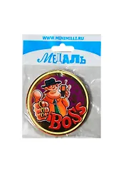 Медаль Boss (A-040) (картон)