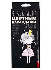 Карандаши цветные «BlackwoodColor», Bruno Visconti, 12 цветов, в ассортименте