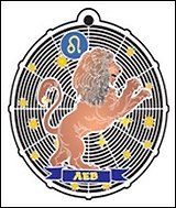 Закладка для книг Знак зодиака Лев (RBM-15) (Мир Бижу)