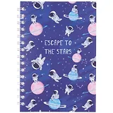 Тетрадь в клетку Hai Bin, Cosmonauts, 80 листов