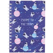 Тетрадь в клетку Hai Bin, Cosmonauts, 80 листов