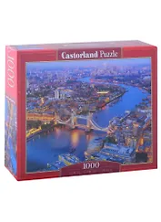 Пазл Лондон с высоты птичьего полета, 1000 деталей Castor Land