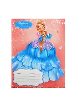 Дневник для мл.кл. "Перед балом (принцесса)" интегр.обл., мат.лам., понтон.печать, Unnika