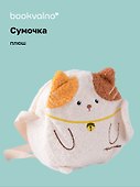 Сумочка плюшевая Котик (20х18х5) (12-12415-202411-B10) Bookvalno - 0