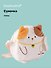 Сумочка плюшевая Котик (20х18х5) (12-12415-202411-B10) Bookvalno - 0