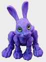 Фигурка 3D Прыгающий кролик Том (пластик) (7х7) (02002999)