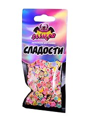 Наполнение для слайма Сладости  ТМ Slimer, пластик