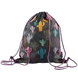 Мешок для сменной обуви «Кактусы», 43 х 34 см