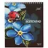 Скетчбук с чёрной бумагой «Божья коровка», 30 листов, 19.5 х 16.8 см - 0
